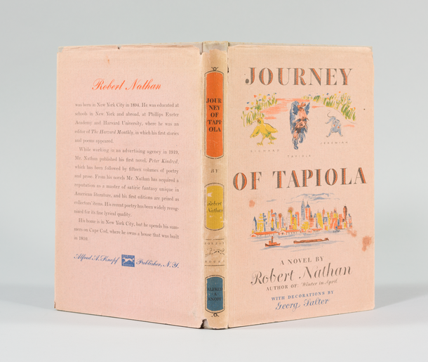 Journey of Tapiola, 1946, dust jacket designed by George Salter