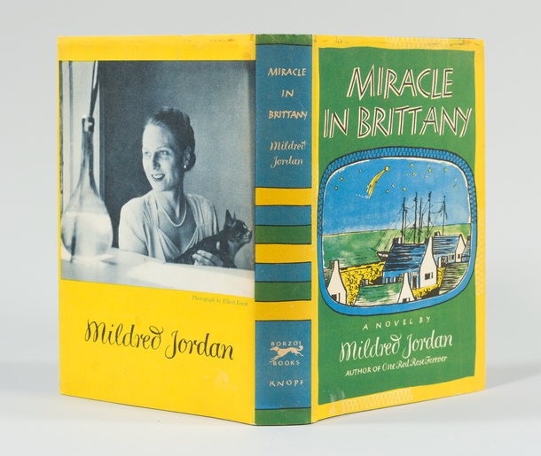 Miracle in Brittany, 1950, dust jacket designed by George Salter