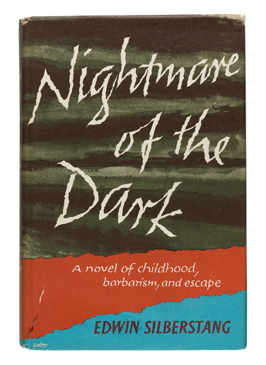 Nightmare of the Dark,  1967, dust jacket designed by George Salter1967