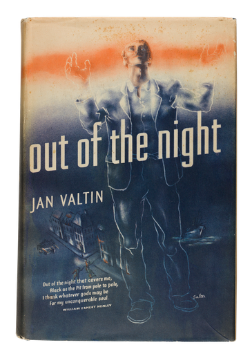 Out of the Night, 1941, dust jacket designed by George Salter