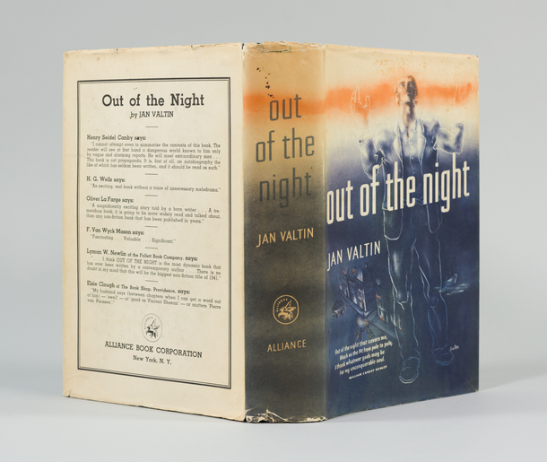 Out of the Night, 1941 - dust jacket designed by George Salter
