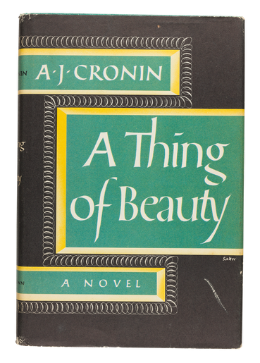 A Thing of Beauty, 1956, cover designed by George Salter