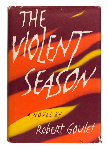 The Violent Season, 1961, cover designed by George Salter