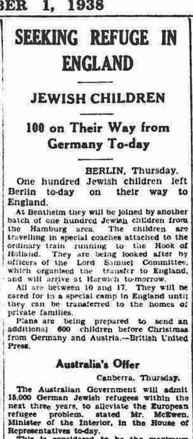 Kindertransport-article-Yorkshire-Evening-Post-Dec.-1-1938-100-children-from-Berlin.jpg