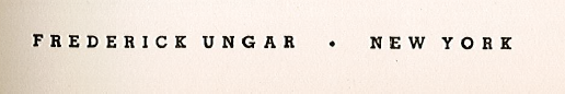 Frederick Ungar Publishing Co.