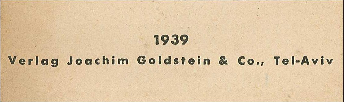 Joachim Goldstein & Co.