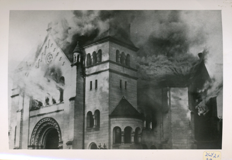 Burning Synagogue in Baden-Baden - The Edythe Griffinger Portal