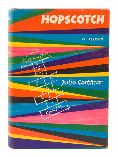 Hopscotch, 1966, jacket designed by George Salter