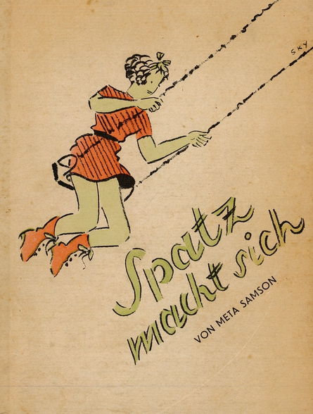 Sparrow Makes Her Way: Cover of Children's Book by Meta Samson.