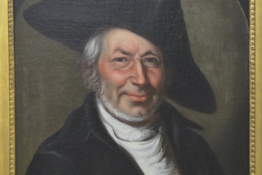 Portrait of Abraham Ettlinger