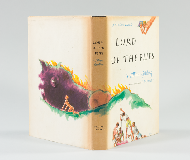 Lord of the Flies, 1962, dust jacket designed by George Salter