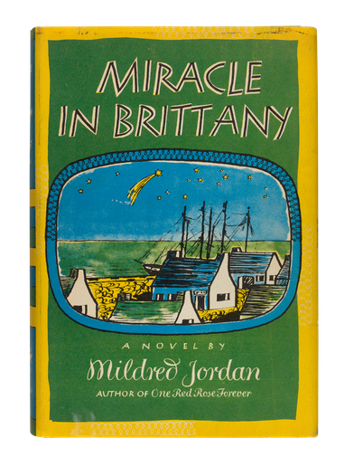Miracle in Brittany, 1950, dust jacket designed by George Salter