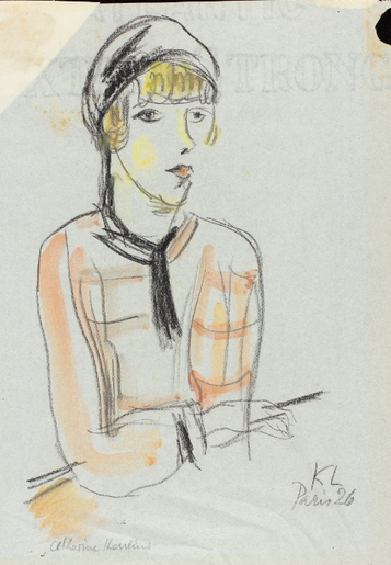Portrait of Catherine Herrlins by Kurt Loewengard
