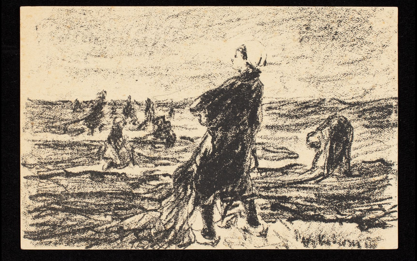 Max Liebermann postcard