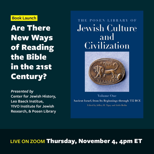 Reading the Bible event announcement