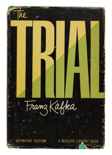 The Trial, 1947, cover designed by George Salter