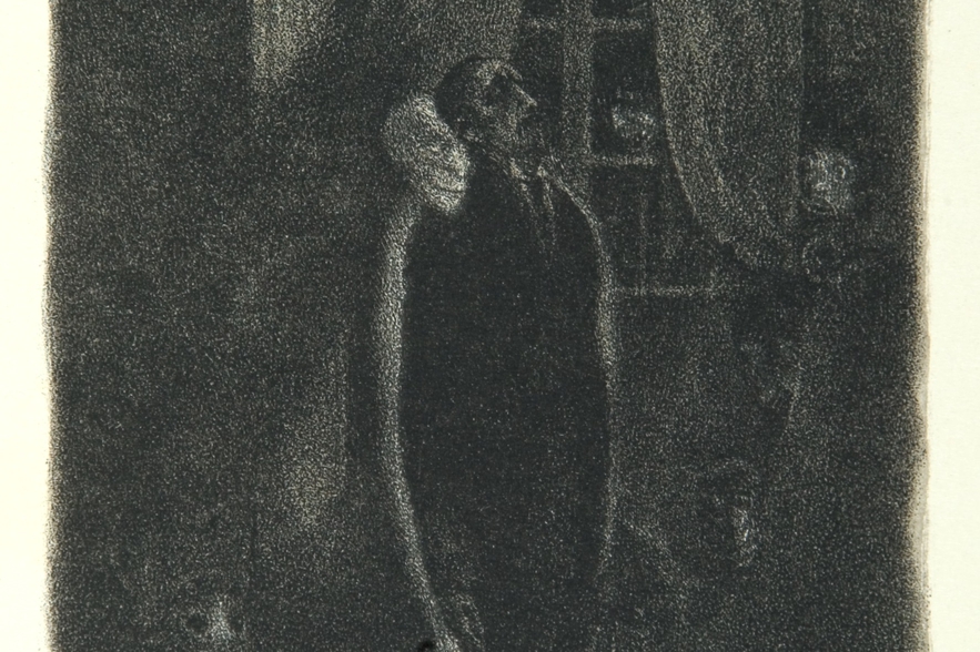 An illustration for The Golem by Hugo Steiner-Prag, 1916, #3