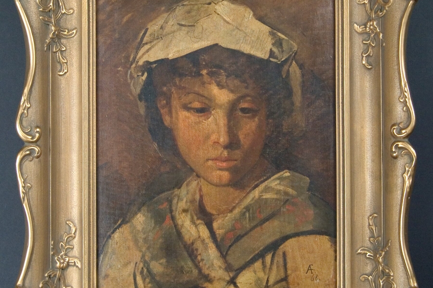 Portrait of a Young Italian Woman