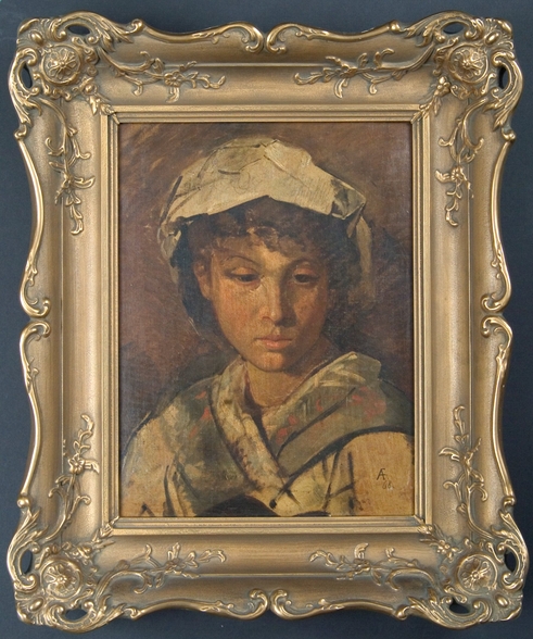 Portrait of a Young Italian Woman