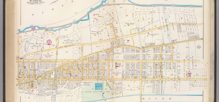 Washington Heights, Map