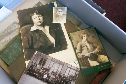 Diverse photographs in the records of the Jewish community of Lugoj, Romania