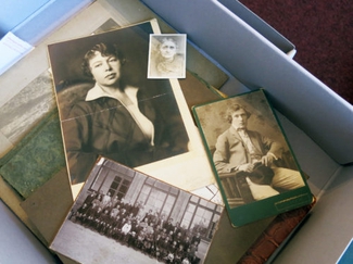 Diverse photographs in the records of the Jewish community of Lugoj, Romania