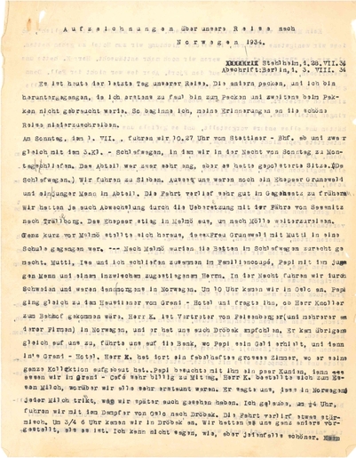 AR 25935 Uli's report on Norway trip 1934 b2f33