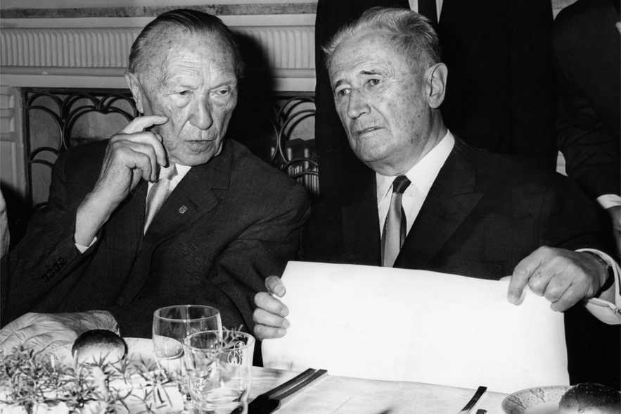 Reckonings, Adenauer and Goldmann