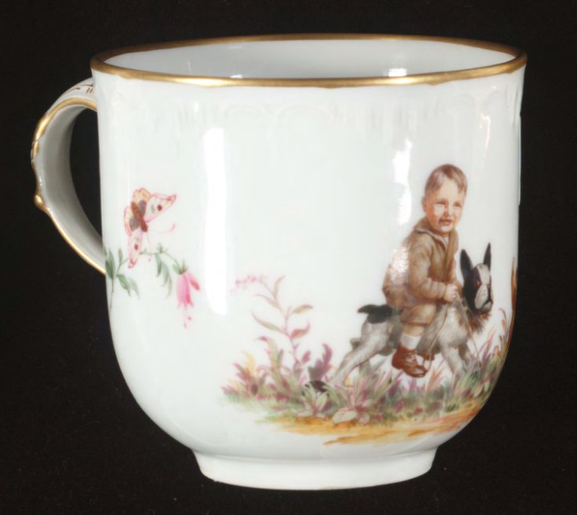 Charles Muehlfelder porcelain cup