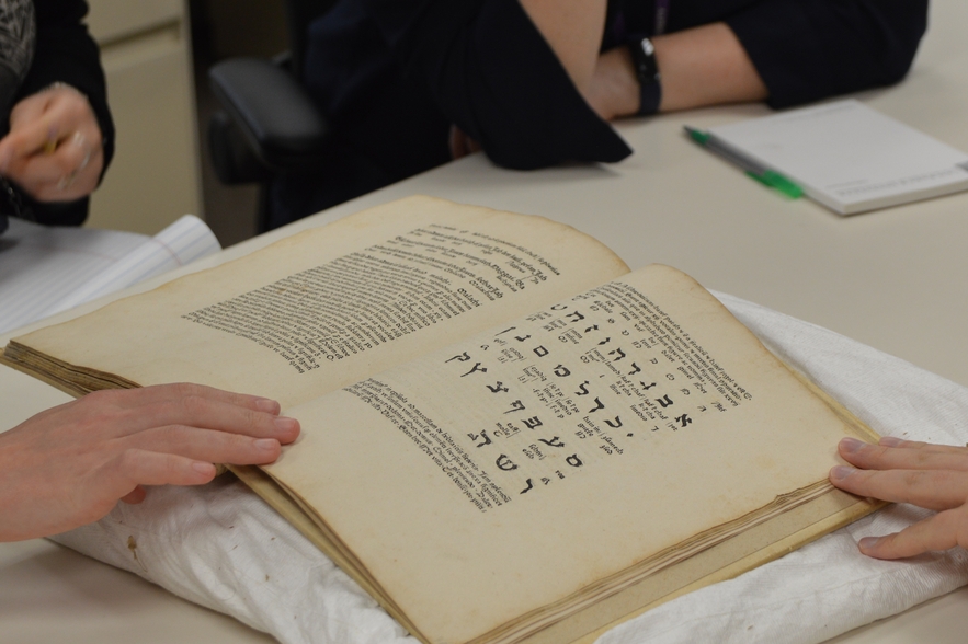 Petrus Nigri: Tractatus contra perfidos judeos, 1475, Grammar