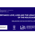 Einladung Love, Loss and the Legacy of the Holocaust_b