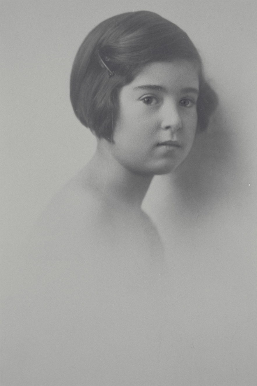 Marianne Rein as a child