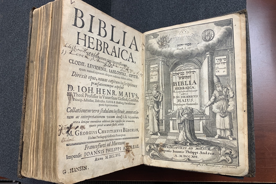 Biblia Hebraica, Frankfurt, 1716