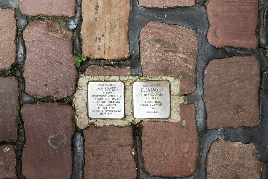 Stolpersteine in Freiburg