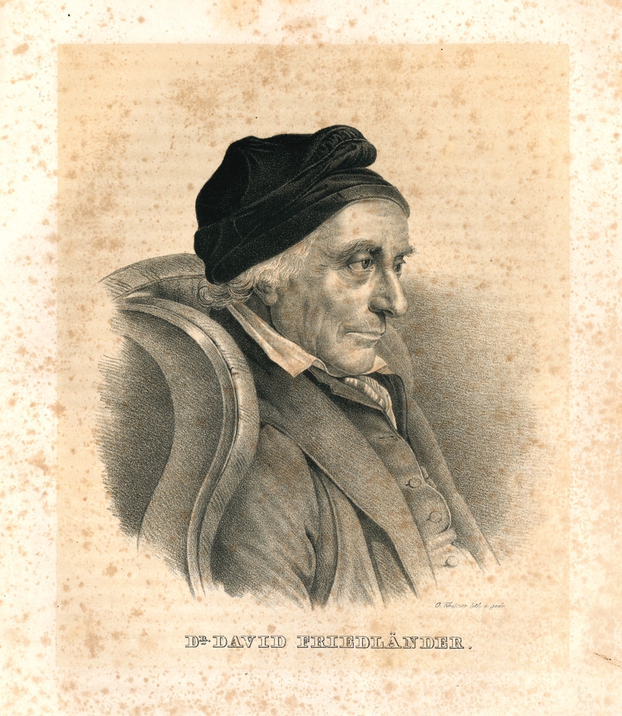 A portrait of David Friedländer
