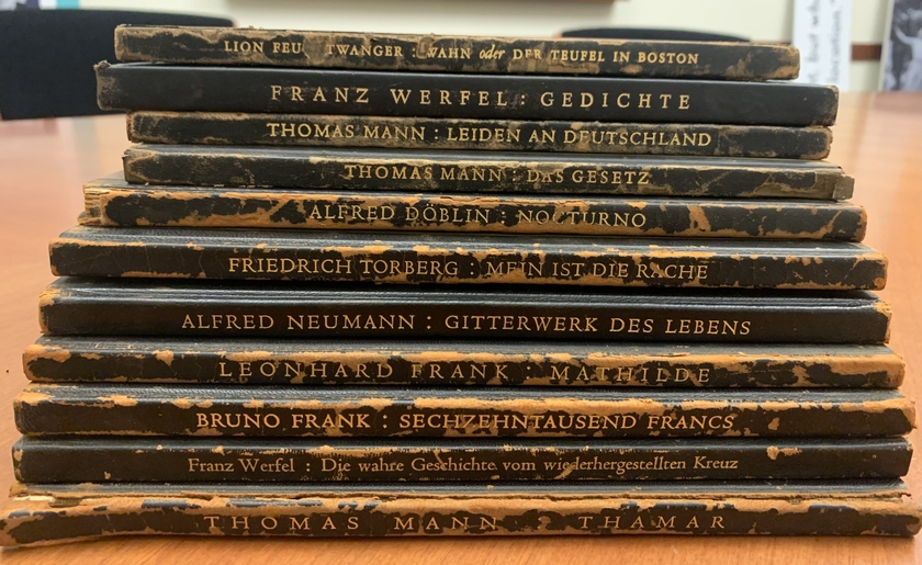 Set of First editions from the Pazifische Presse