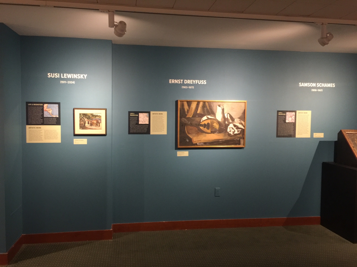 Virtual Exhibition Art Of Exile Paintings By German Jewish Refugees