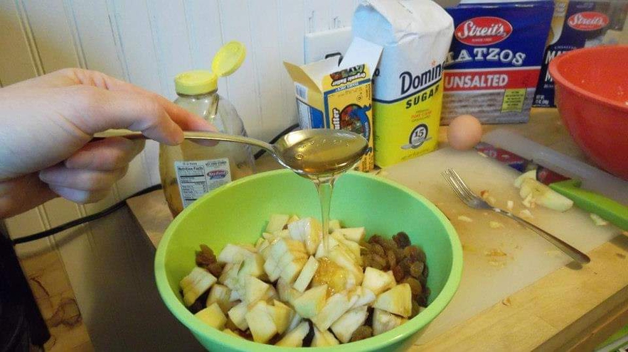 Matzo Kugel "für feinern Tisch” step 2