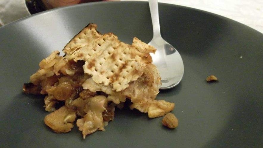 Matzo Kugel "auf noch andere Art" finished