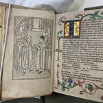 Petrus Nigri, Stern des Meschiah, 1477, woodcut, Jewish Christian Debate & initial