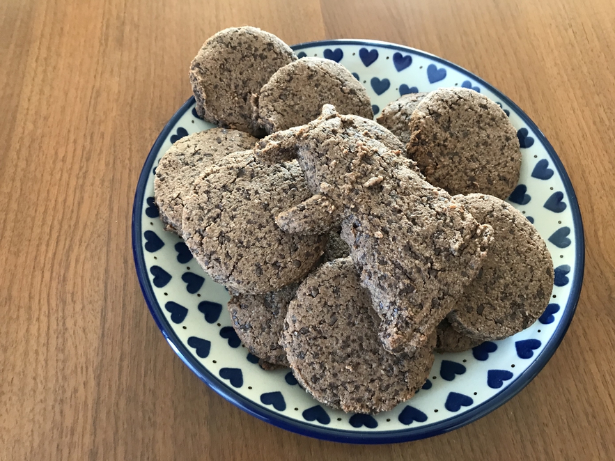 Chocolate cookies, or "Kleines Chocolade Backwerk"
