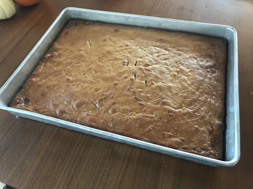 Lebkuchen fresh from the oven