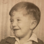 Foto von Jackie Gerlich als kleiner Junge. LBI-Archiv, Sammlung der Familie Salomons-Fox, AR 25886.