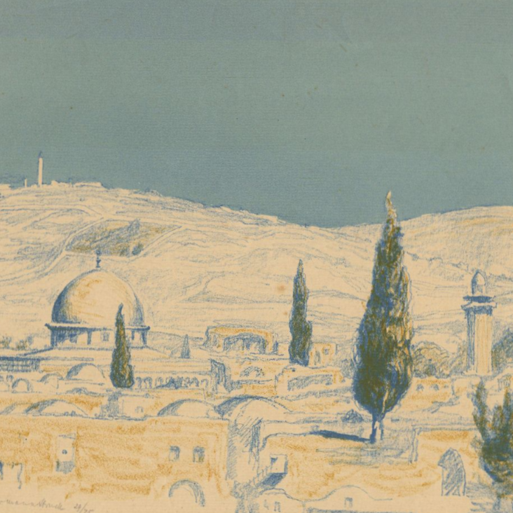 Jerusalem  by Hermann Struck