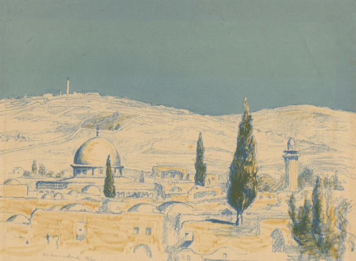 Jerusalem  by Hermann Struck