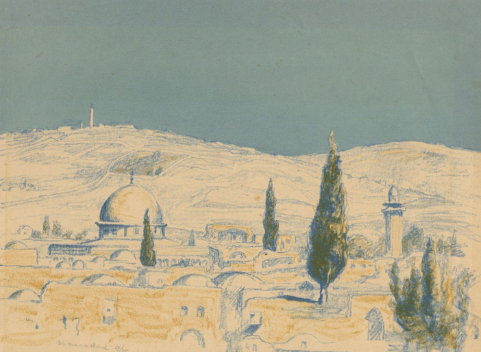 Jerusalem by Hermann Struck