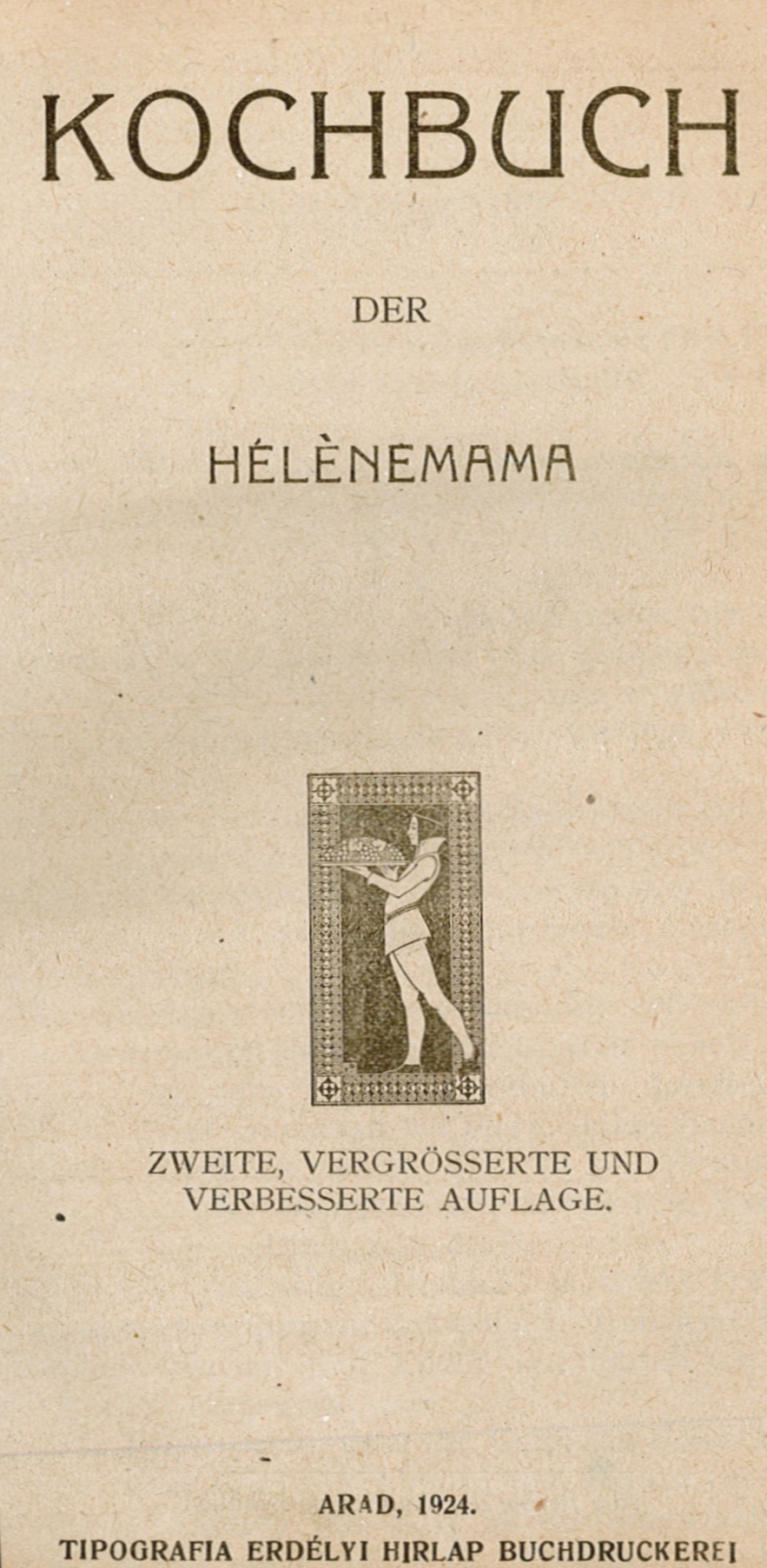 Kochbuch der Hélènemama