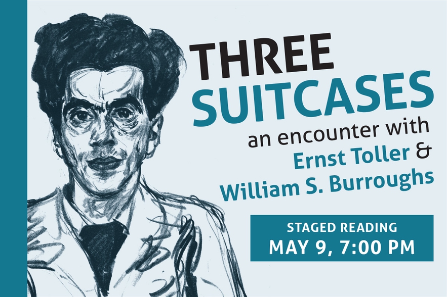 Three Suitcases—An Encounter with Ernst Toller & William S. Burroughs - Poster