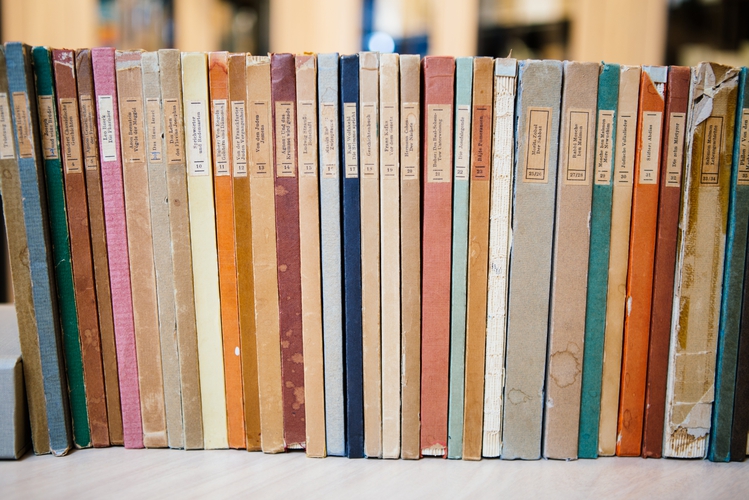 The Schocken Library Spines