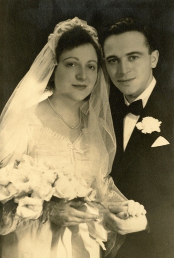 March 1947 Wedding photo